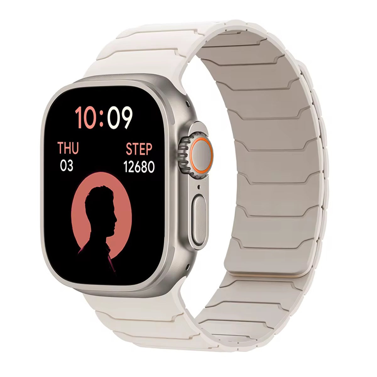 Silicone Rubber Sport Strap for Apple Watch